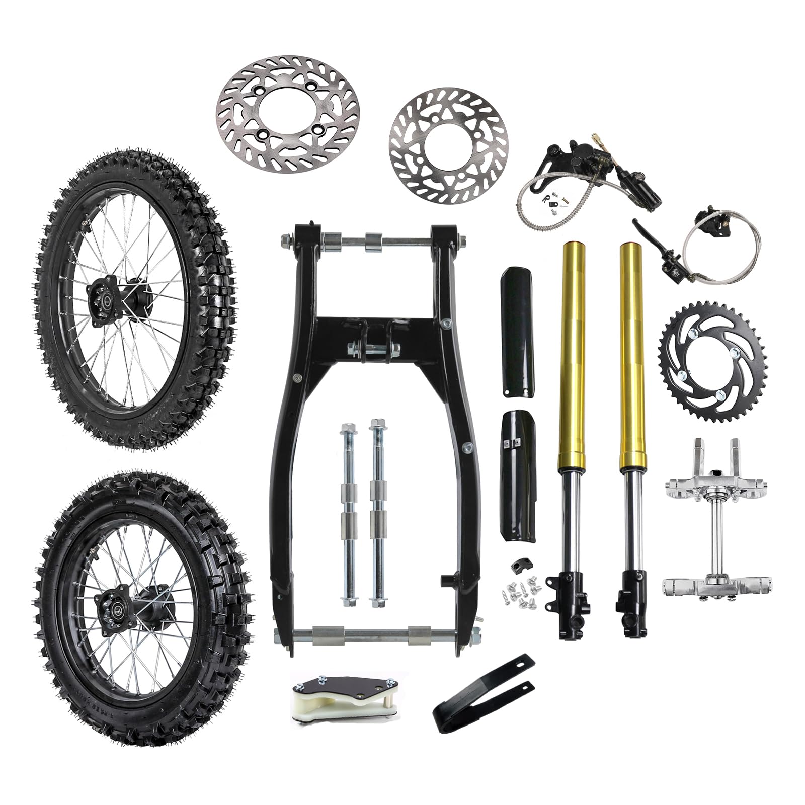 Amazon.com: ZXTDR Juego de 70/100-17 (2.75 x 17) 1.6x17 rueda